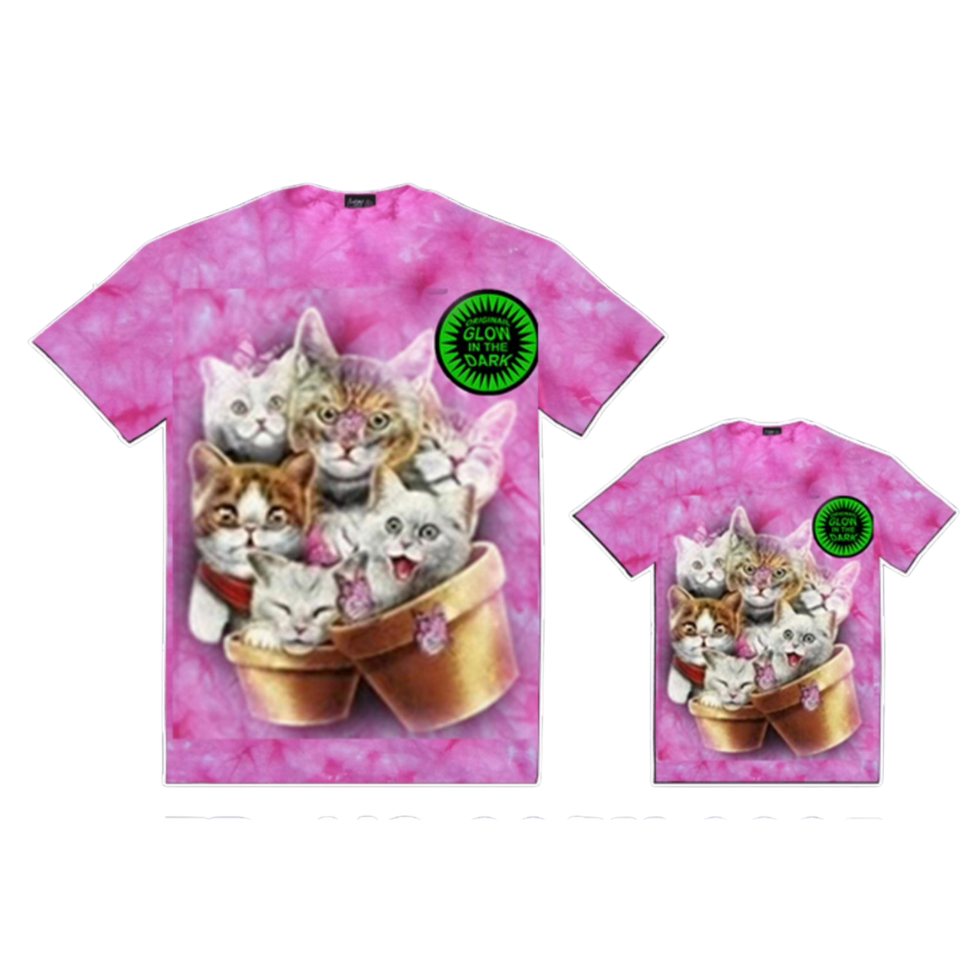 Purrfect Chaos Color Tie Dye
